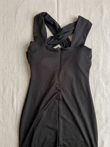 Chic Black Cutout Mini Dress