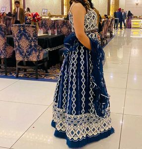 Stunning Royal Blue Lehenga Choli