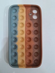 Iphone 11 Mobile Cover (Bubble) Brown Shade