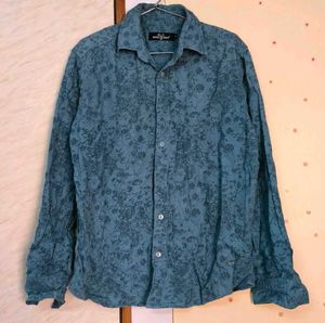 Blue Floral Casual Shirt 💠