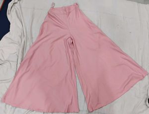 Flowy Pink Palazzo Pants