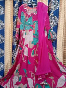 Pink Ethnic frock Set💓