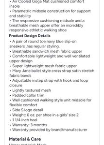sketchers girls navy blue ballet slip on sneakers