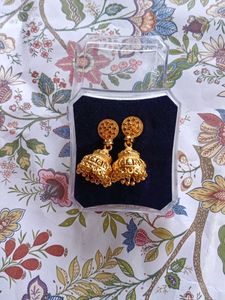 ✴️22kt Gold plated Jhumka Earrings🤩