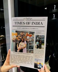 Custom Newspaper Greeting Cards