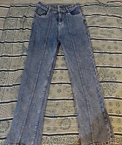 Stylish Blue Flared Jeans