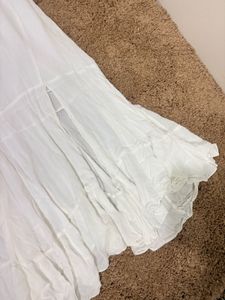 Maxi Dress with Ruffle Sleeves