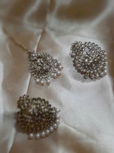 WOMAN FANCY MANGTIKA WITH EARRINGS