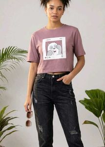 Cute Cropped T-Shirt