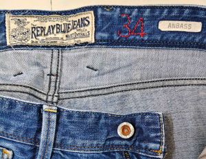 Replay Original Blue Denim Jeans