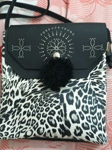 Cute Leopard Print Crossbody Bag
