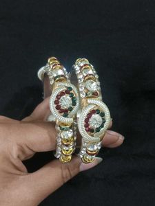 Vintage Crystal Bangle Set