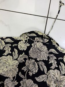 Vintage Floral Print Shirt