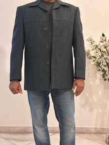 Men’s Charcoal Grey Formal Blazer | Size 42 | Exce