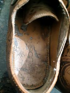 Brown Handmade genuine leather dress shoes