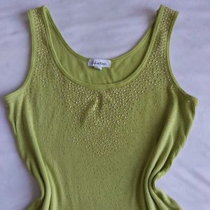 Calvin Klein Rhinestone Tank Top