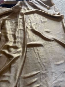 Elegant Gold And Black Saree