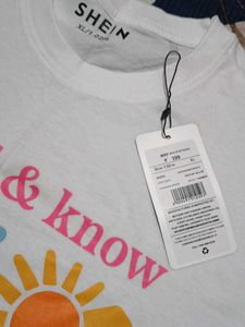 White oversized Graphic T-Shirt