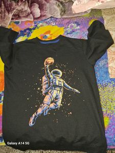 Boys Black Tshirt