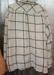 ESPRIT Monochrome Checkered Button-Down Shirt