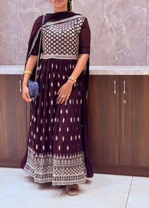 Georgette Anarkali Set