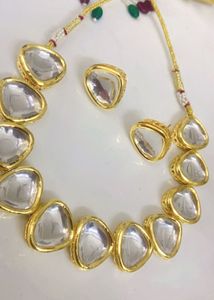 Kundan Necklace and Earrings Set