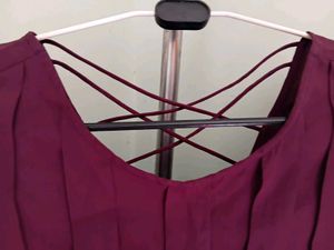 BRAND NEW Burgundy Top