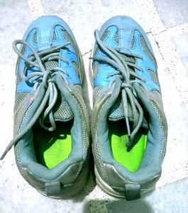 Athletic Blue Sneakers