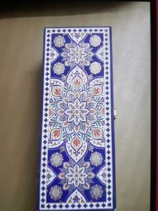 Decorative Blue Floral Box