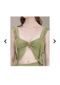 Chic Olive Green Co-ord Set