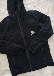 Nike Black Hooded Jacket