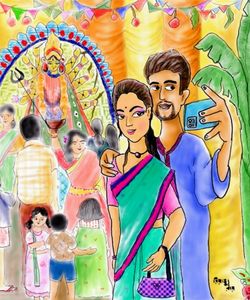 For Customised painting/potrait/cover