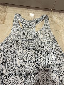 GINGER Patterned Sleeveless Tank