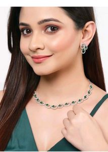 Emerald Green Jewelry Set