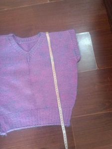 Cozy Purple Knit Sweater