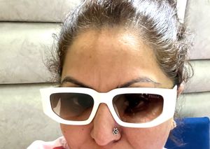 White Prada Sunglasses