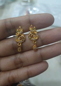 micro Gold Plated  screw back earrings
