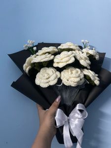 Handmade Crochet Flower Bouquet