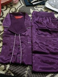 Satin Pajama Set