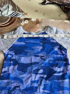 Blue Camo Baby Jumpsuit