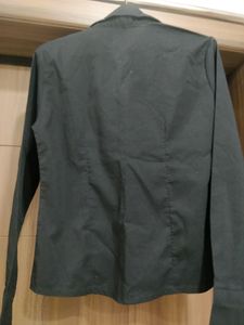 Black Colour Office Wear Top For Girls. Size L