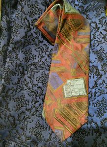 Imported Egyptian Design Patterned Tie