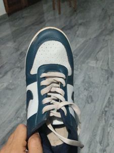 Classic Blue &amp; White Sneakers