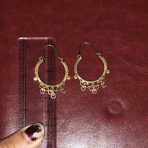 PRICE DROP Brass Tribal Earring