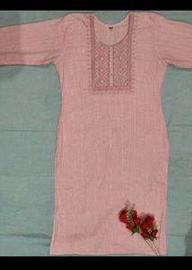 Elegant Pink Kurti for women