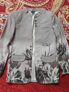 Floral Print Casual Jacket