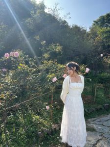 Boho White Maxi Dress