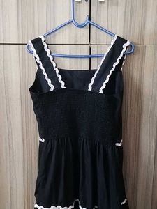 Chic Black Tiered Dress
