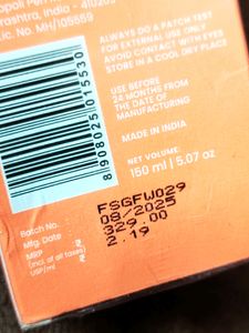 Seal Pack Foxtale Super Glow Face Wash