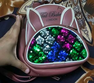 Ted Baker Bunny Sequin Mini Backpack